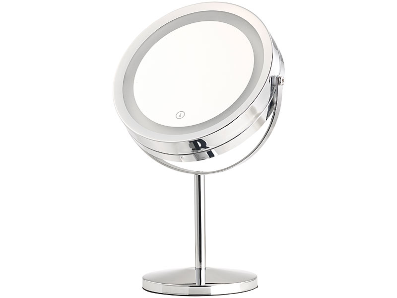 ; Akku-Kosmetikspiegel mit Lautsprechern & LED-Lichtern Akku-Kosmetikspiegel mit Lautsprechern & LED-Lichtern Akku-Kosmetikspiegel mit Lautsprechern & LED-Lichtern Akku-Kosmetikspiegel mit Lautsprechern & LED-Lichtern 